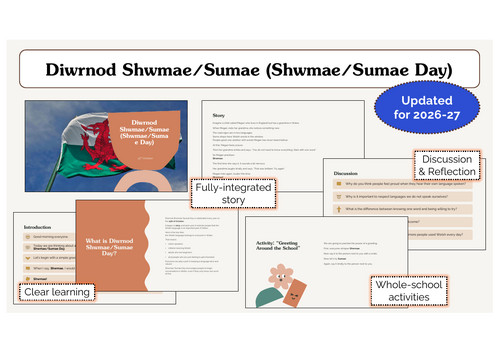 Diwrnod Shwmae Sumae (Shwmae Sumae Day) Assembly | KS1 & KS2 | Updated for 2026-27
