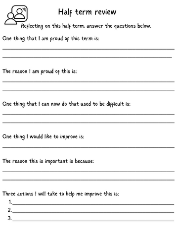 Half term review page