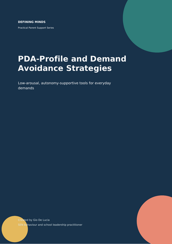 PDA Pathological Demand Avoidance Strategies | Low-Pressure Parent Support