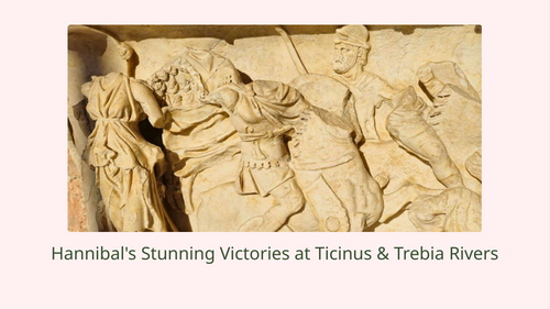 Battles of Ticinus and Trebia Rivers Slideshow Presentation