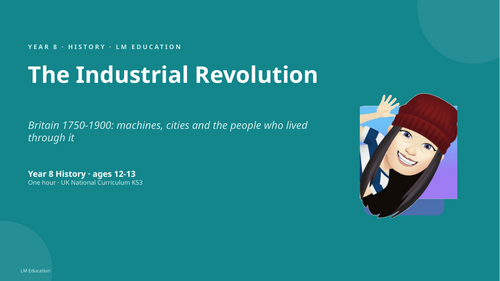The Industrial Revolution | Year 8 History PowerPoint Lesson