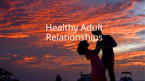 Healthy Adult Relationships
