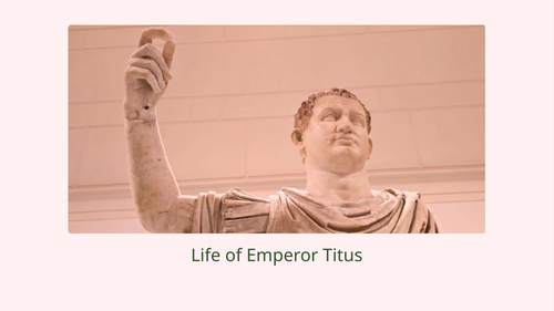 Emperor Titus Slideshow Presentation