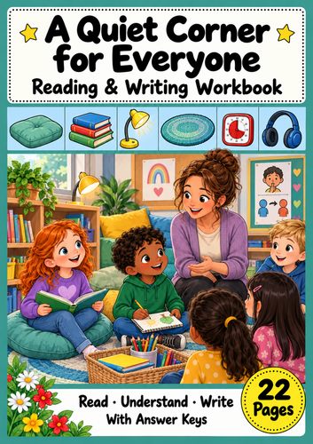 A Quiet Corner Reading and Writing Workbook Grades 1-2