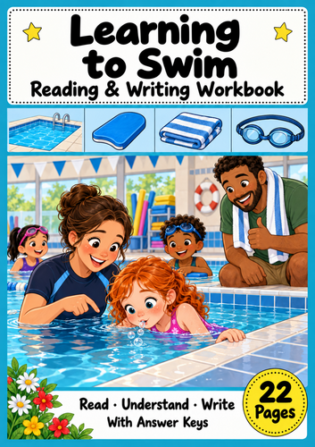 Learning to Swim Reading and Writing Workbook Grades 1-2
