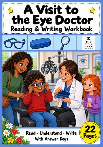 Eye Doctor Reading and Writing Workbook Grades 1-2