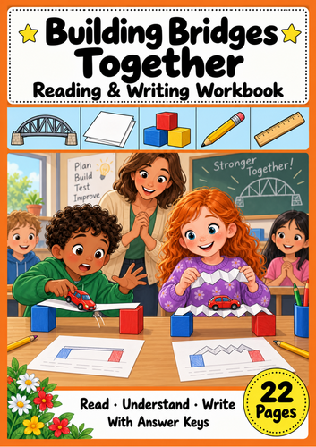 Building Bridges Together Reading and Writing Workbook Grades 1-2