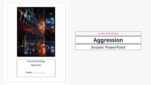A Level Psychology: Aggression Summary Booklet