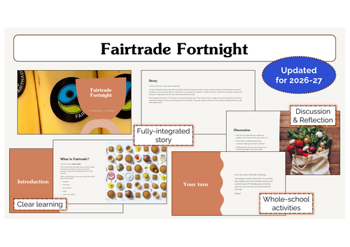 Fairtrade Fortnight Assembly | KS1 & KS2 | Updated for 2026-27