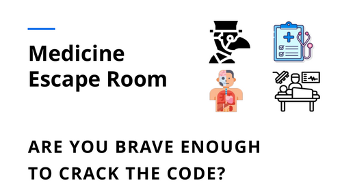 GCSE History Medicine Escape Room