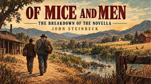 OF MICE AND MEN - FULL BREAKDOWN OF THE NOVELLA