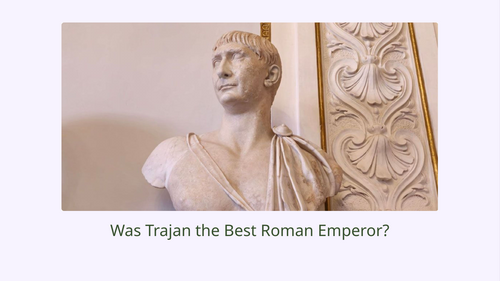 Emperor Trajan Slideshow Presentation