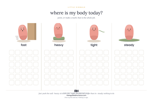 Daily Emotional Check-In Chart for a Class