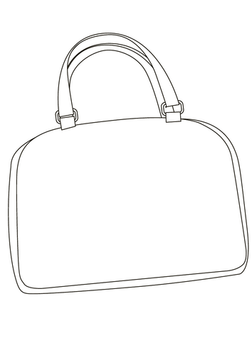 Blank Handbag Template - Multipurpose