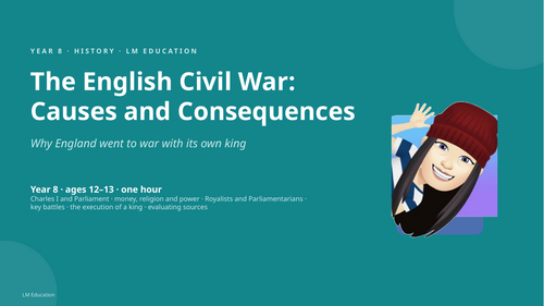 The English Civil War | Year 8 History PowerPoint Lesson