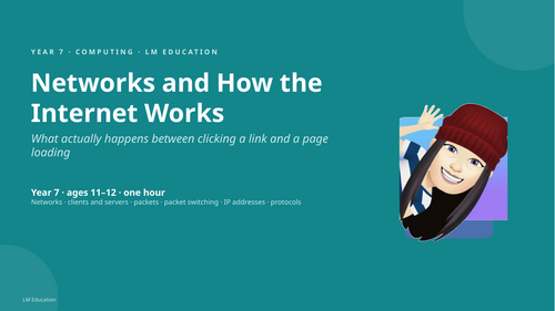 Networks and the Internet | Year 7 Computing PowerPoint Lesson