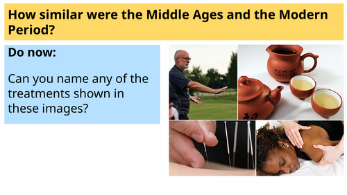 AQA Health & the People / Medicine / 5. Modern Treatment