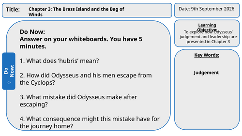 The Odyssey: Chapter 3 – Brass Island