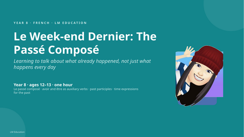 The Passé Composé | Year 8 French PowerPoint Lesson