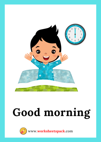 flashcards greetings