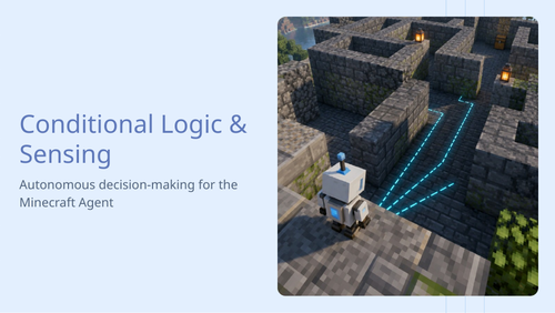 KS3 Minecraft Education: Coding Lesson 6 Computer Science
