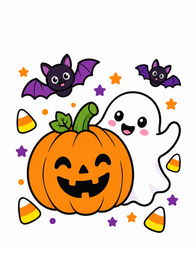 Halloween Coloring Pages — 16 Printable Activity Sheets for Kids