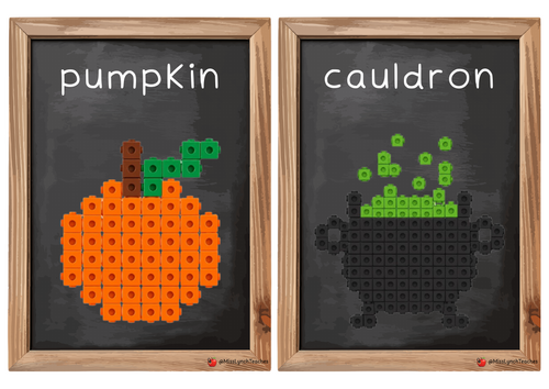 Halloween Themed Multilink Card Set