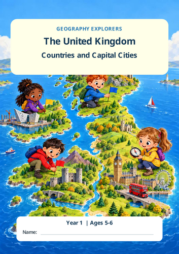 The United Kingdom: Countries and Capital Cities | Year 1 Geography
