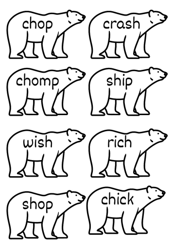 Polar Bear Phonics Hunt