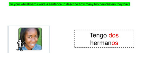 ¿Tienes hermanos?| Module 1| Viva Book 1| Year 7 Spanish