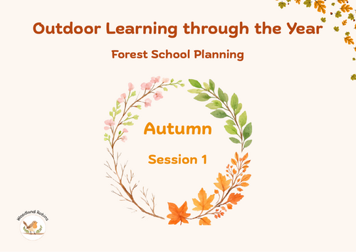 Forest School Planning Autumn Session 1
