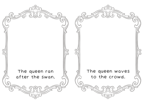 Read and Draw - The Queen's Handbag Theme