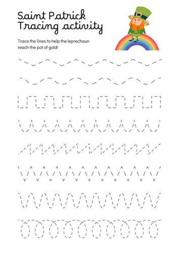 Saint Patrick's Day Counting and Mark-Making Activity Pack!