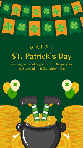 Free St. Patrick's Day Poster and Card!