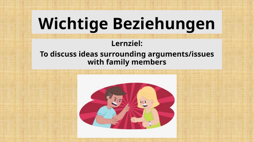 Wichtige Beziehungen - GCSE
