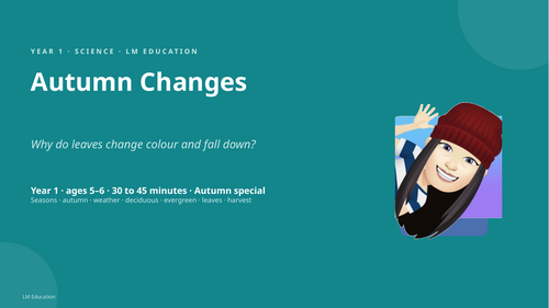 Autumn Changes | Year 1 Science PowerPoint Lesson