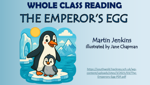 The Emperor's Egg - Whole Class Reading Session!