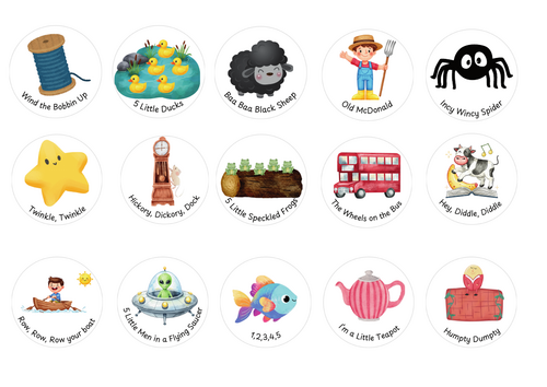 Nursery Rhyme Discs