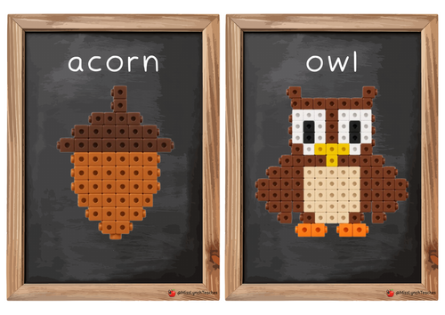 Autumn Themed Multilink Shapes Ideas