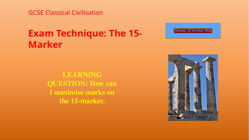 OCR GCSE Classical Civilisation Exam: Master the 15-Marker