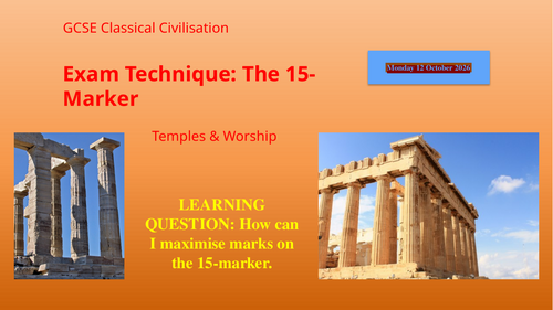 15-markers OCR GCSE Classical Civilisation specification J199