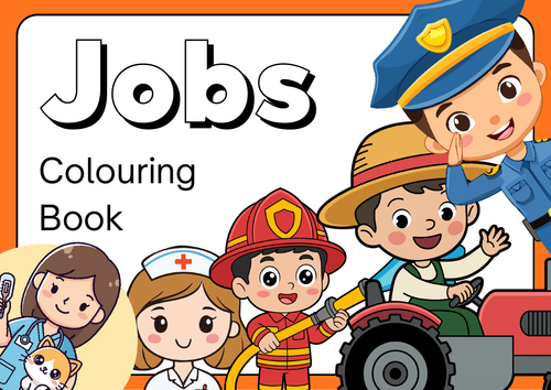 Jobs Colouring Book