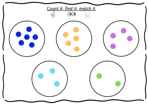 Count it, find it, match it