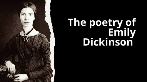 The poetry of Emily Dickinson