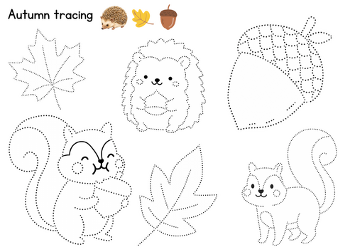 Autumn tracing activity