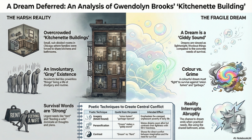 Kitchenette building by Gwendolyn Brooks
