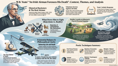 An Irish Airman Foresees his Death by WB Yeats