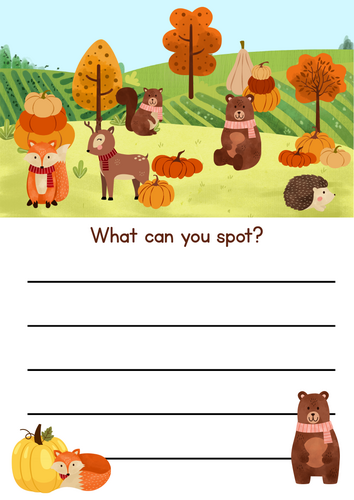 Pumpkin patch- What can you spot?