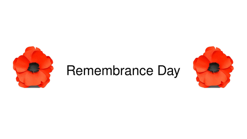 Remembrance Day Assembly