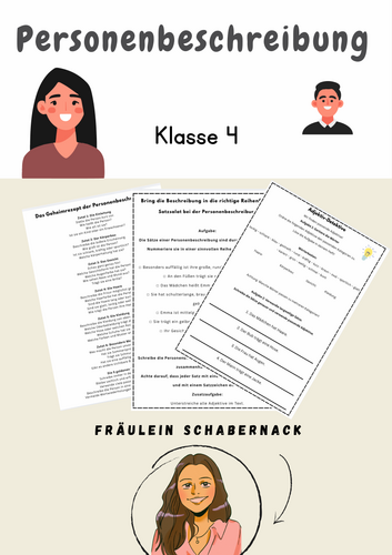 Deutsch Personenbeschreibung